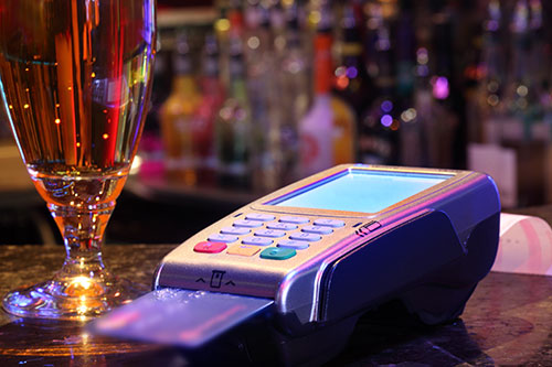 Paying For Drinks With Credit Card Paying For Drinks With Credit Card